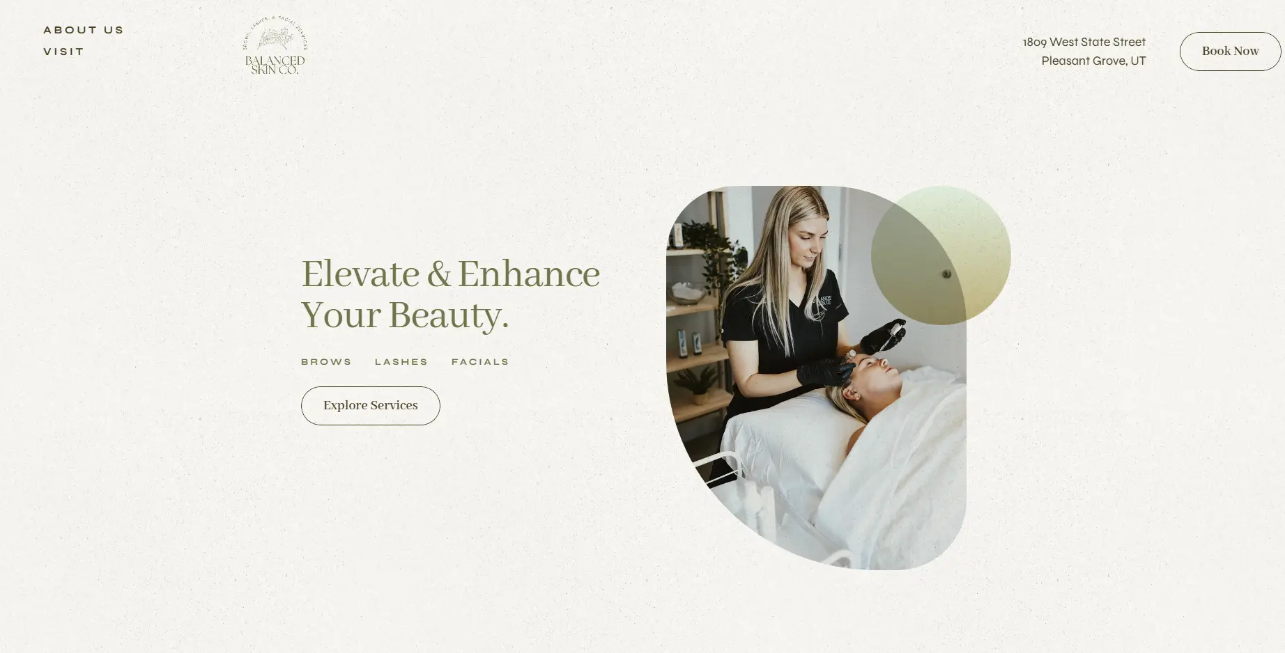 Balanced Skin Co Website
