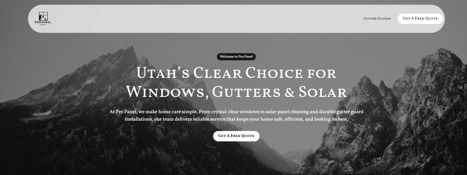 Pro Panel LLC Website