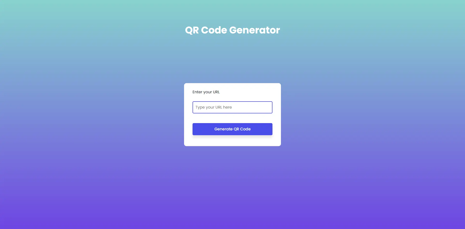 QR Code Generator