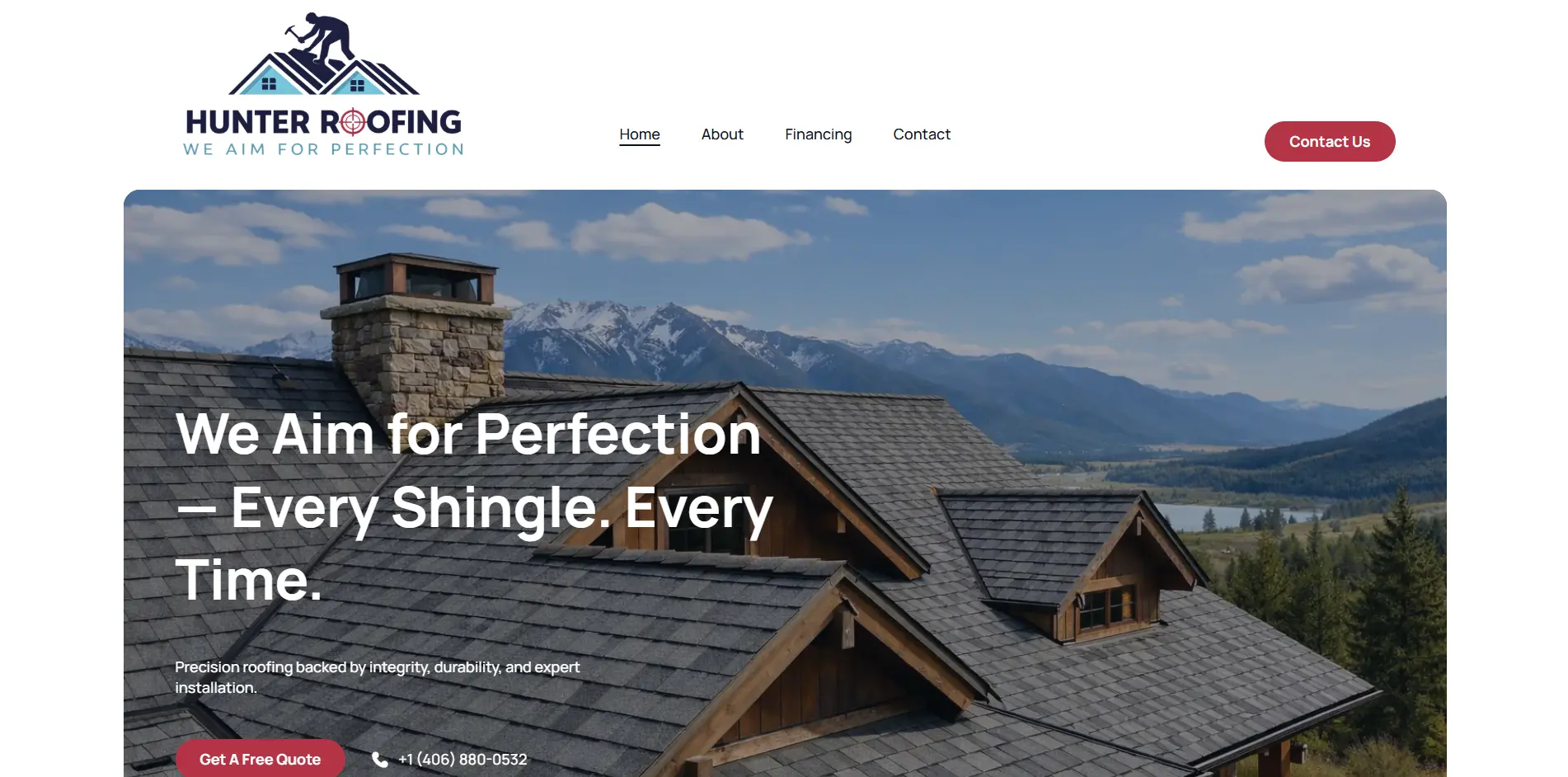 The Roof Hunter Website